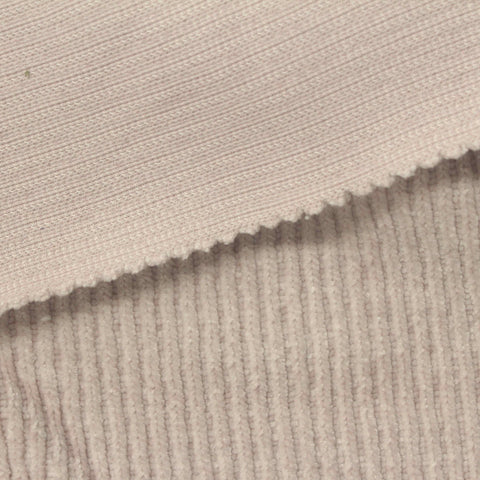 Polyester Stretch Knit Fabric, 450 gsm, 143 cm — Beige
