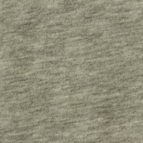 Grey Heathered-Marl Jersey Knit, Cotton, 131 gsm