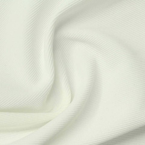 Off-White Ribbed Rib Knit, Polyester