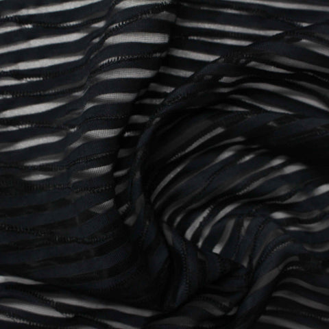 Navy Diagonal-Grid Jacquard, Polyester