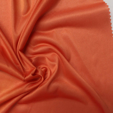 100% Polyester Jersey Knit Fabric, 75 gsm, 175 cm — Orange