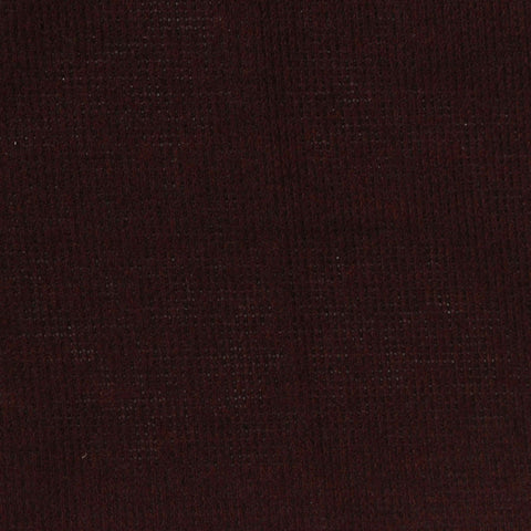 Dark Burgundy Marl Rib Knit, Poly-Viscose
