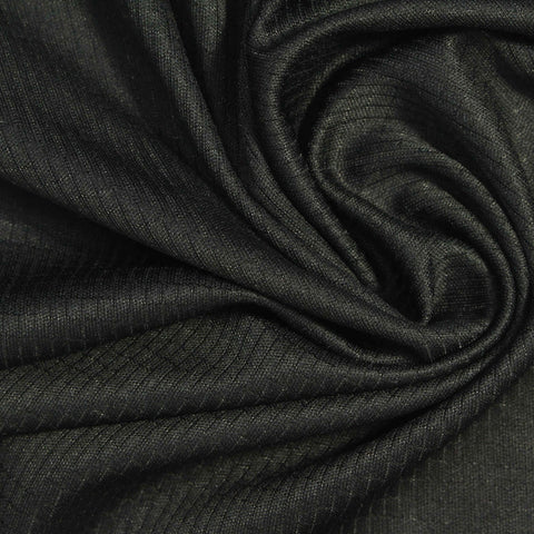 Plaid 100% Polyester Interlock Knit Fabric, 95 gsm, 155 cm — Green