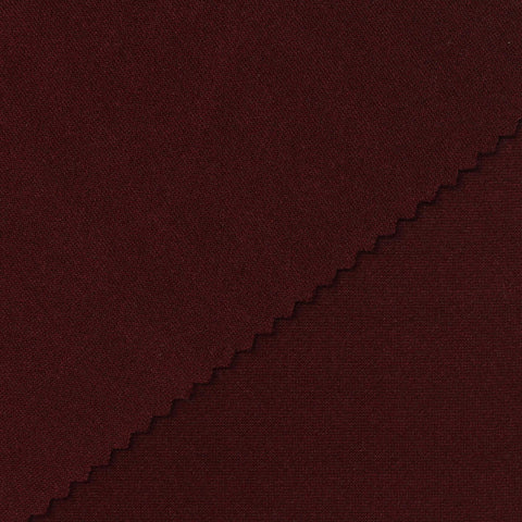 Polyester Stretch Scuba Knit Fabric, 240 gsm, 150 cm — Red