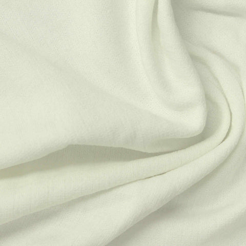 Off-White Textured Interlock Knit, Polyester