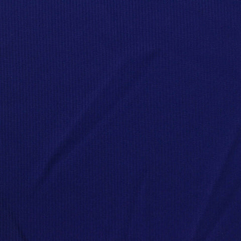 Royal Blue Rib Knit, Polyester