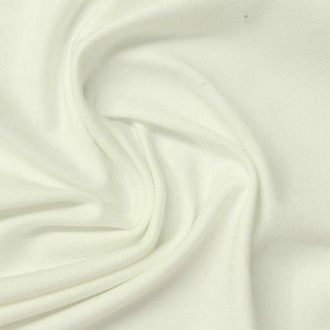 Polyester Stretch Milk Silk Knit Fabric, 300 gsm, 152 cm — Beige