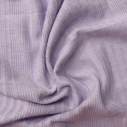 Polyester Viscose Rib Knit Fabric, 205 gsm, 160 cm — Purple