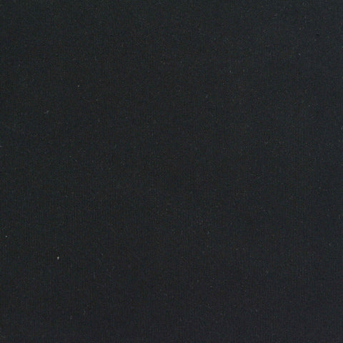 Nylon Stretch Interlock Knit Fabric, 170 gsm, 160 cm — Black, ref EF-257467