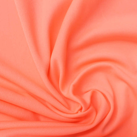 100% Polyester Interlock Knit Fabric, 100 gsm, 170 cm — Red