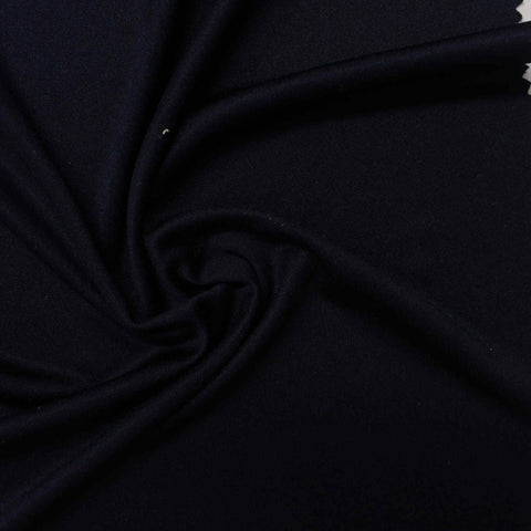 Black Interlock Knit, Polyester