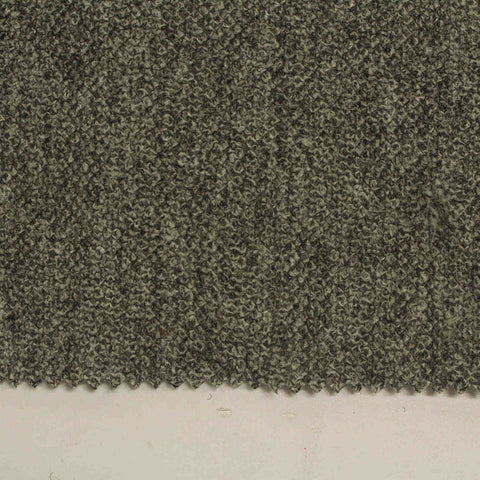 Light Grey Heathered-Marl Chunky Knit, Poly-Viscose, 488 gsm