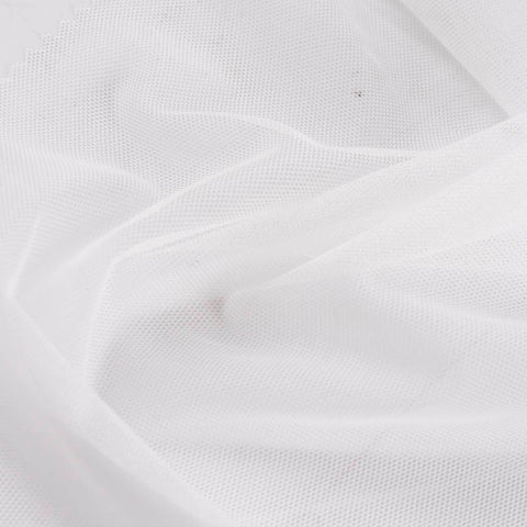 100% Polyester Mesh Fabric, 36 gsm, 160 cm — White