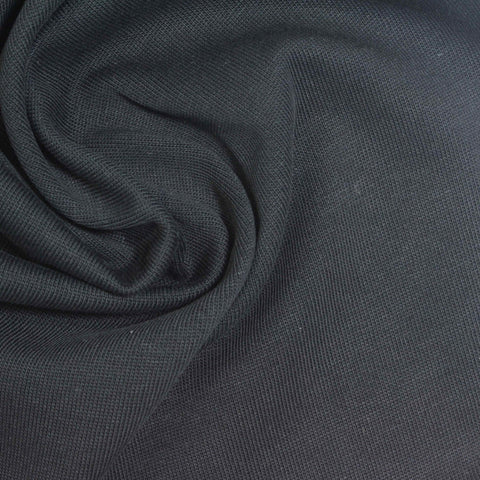 Black Jersey Knit, Cotton