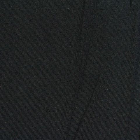 Viscose Stretch Jersey Knit Fabric, 200 gsm, 160 cm — Black, ref EF-262067