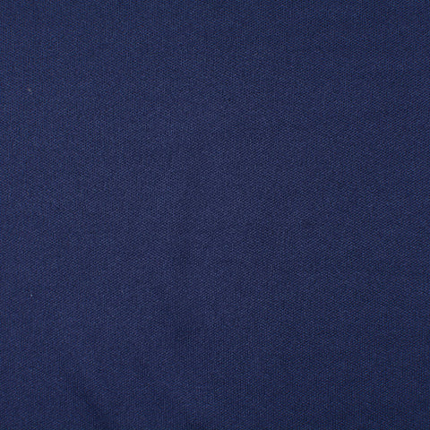 100% Polyester Interlock Knit Fabric, 110 gsm, 150 cm — Navy