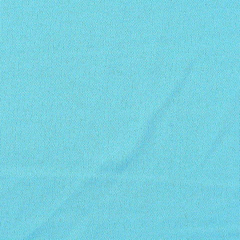 100% Polyester Interlock Knit Fabric, 130 gsm, 155 cm — Blue
