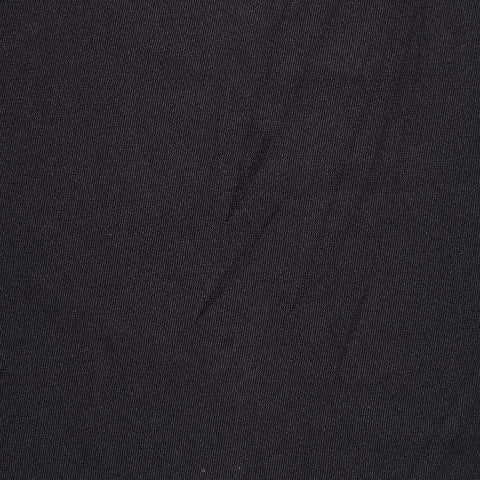100% Polyester Jersey Knit Fabric, 125 gsm, 155 cm — Black