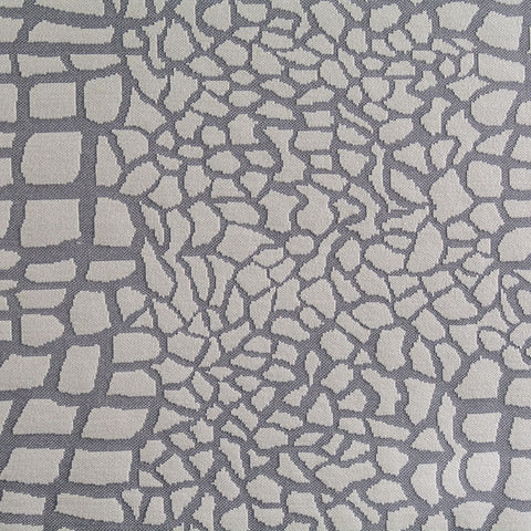 Dark Grey Abstract Jacquard, Acrylic-Poly