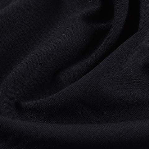 Nylon Stretch Warp Knit Fabric, 280 gsm, 160 cm — Black, ref EF-3407