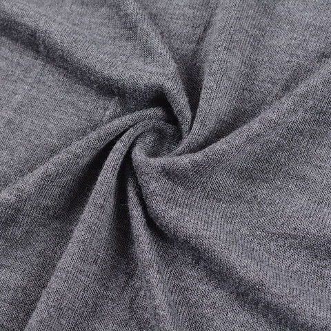 Grey Heather Jersey Knit, Viscose