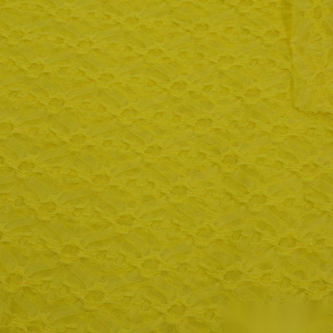 Yellow Tone-on-Tone Jacquard, Polyester, 170 gsm