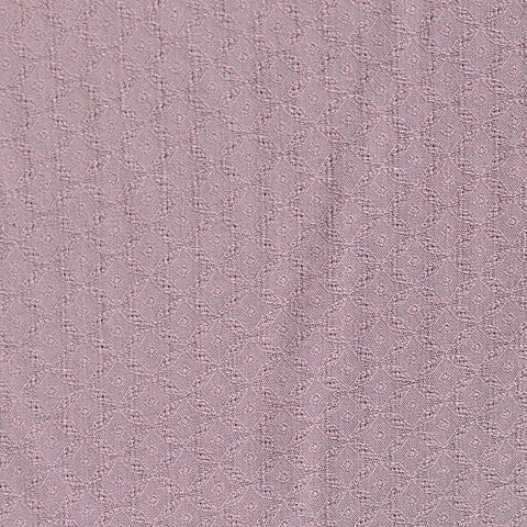 Pink Tone-on-Tone Diamond Jacquard, Viscose