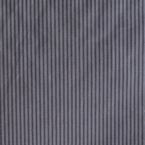 Grey Stripes Poplin, Poly-Cotton