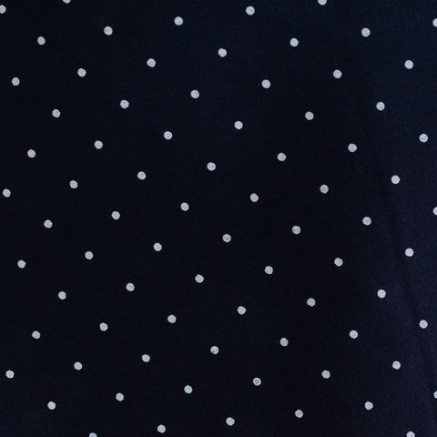 White Dot Sateen, Cotton