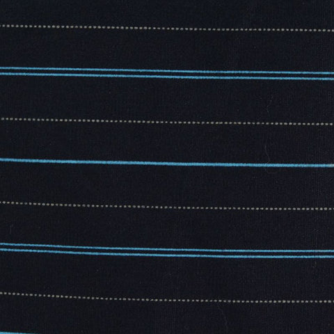 Blue Horizontal-Stripe Woven, Cotton, 170 gsm