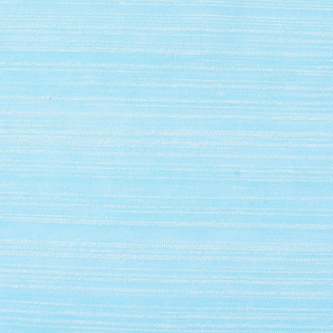 Light Blue Heathered-Marl Jersey Knit, Poly-Viscose