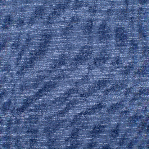 Cotton Polyester Jersey Knit Fabric, 140 gsm, 160 cm — Blue