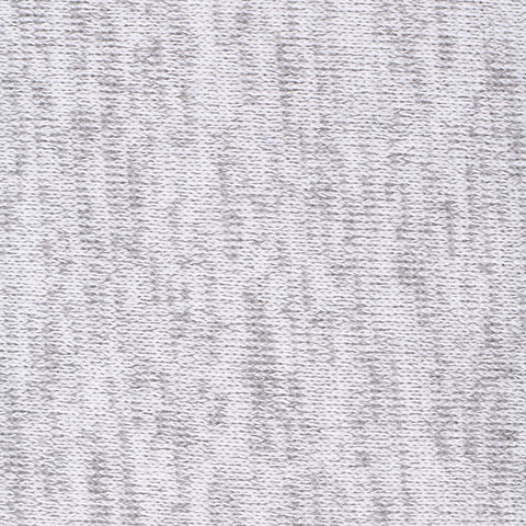 Light Grey Marl Interlock Knit, Polyester, 307 gsm