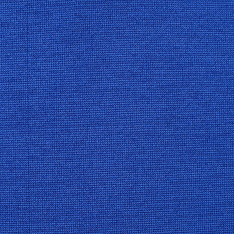 Polyester Stretch Knit Fabric, 203 gsm, 165 cm — Blue