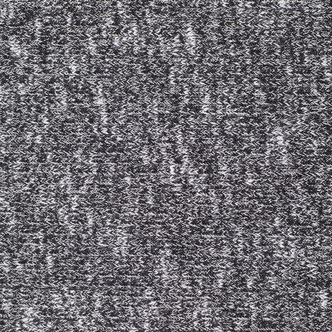 Black Marl Knit, Poly-Viscose, 220 gsm