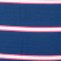 Blue Stripes Knit, Viscose, 180 gsm