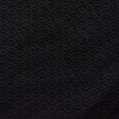 Black Tone-on-Tone Jacquard, Poly-Viscose, 150 cm, ref EF-4410