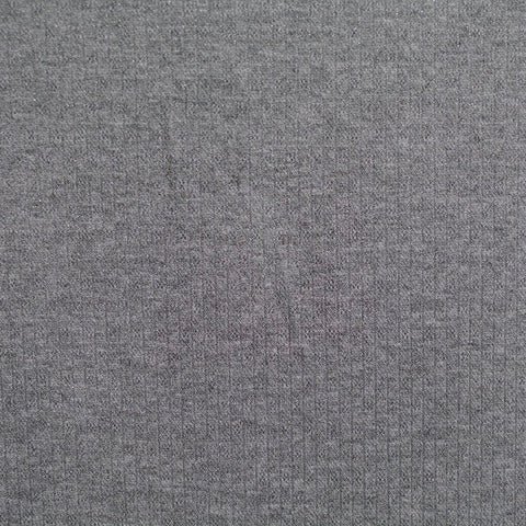 Grey Marl Jacquard, Poly-Viscose
