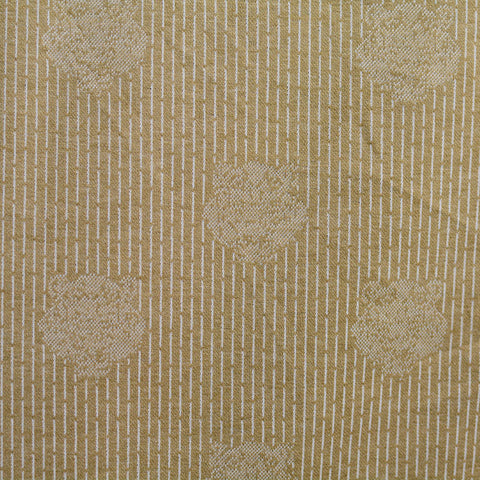 Tan Vertical-Stripe Jacquard, Poly-Viscose