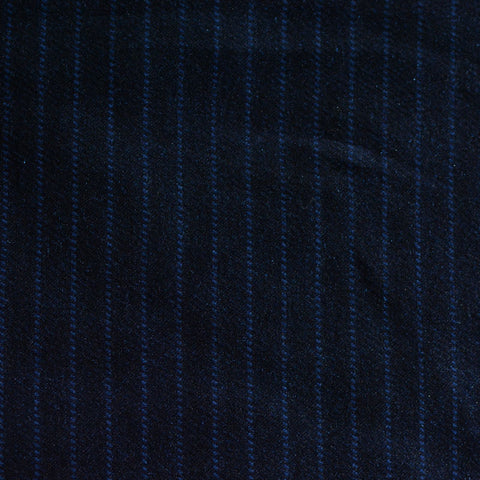 Blue Vertical-Stripe Jacquard, Poly-Viscose, 150 cm, ref EF-4543