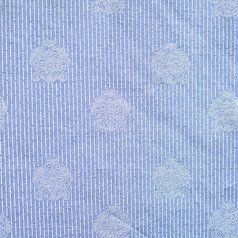 Blue Tone-on-Tone Jacquard, Poly-Viscose, 150 cm, ref EF-4601