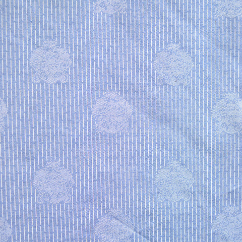 Blue Tone-on-Tone Jacquard, Poly-Viscose, 150 cm, ref EF-4601
