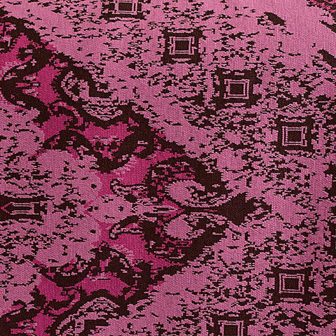 Pink Abstract-Paisley Jacquard, Polyester