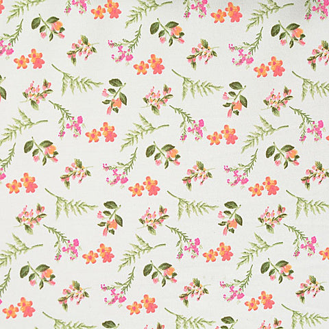 Pink Flowers Milk Silk Knit