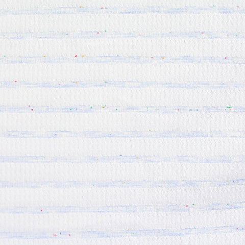 White Horizontal-Stripe Jacquard, Viscose, 290 gsm