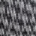 Black Zigzag Chunky Knit, Polyester, 249 gsm