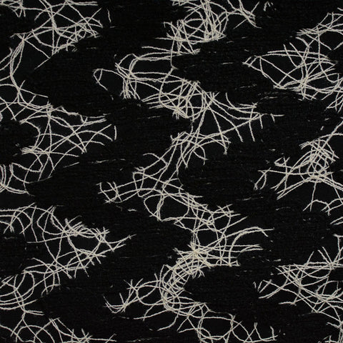 100% Cotton Poplin Fabric, 206 gsm, 160 cm — Black