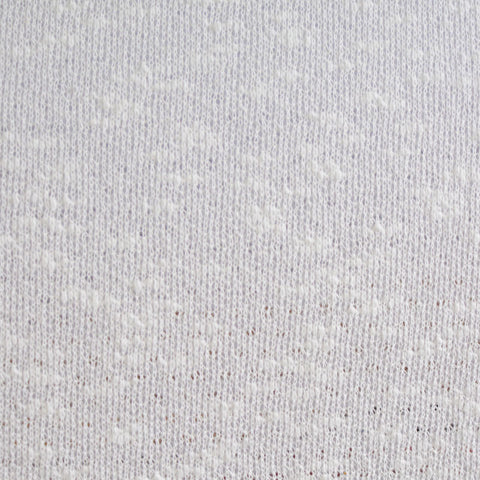 Cotton Viscose Knit Fabric, 140 gsm, 150 cm — White