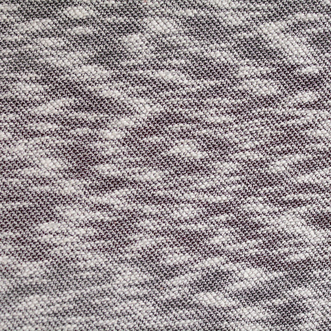 Dark Grey Marl French Terry, Cotton-Poly, 189 gsm