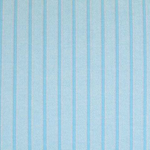 Light Blue Vertical-Stripe Knit, Polyester